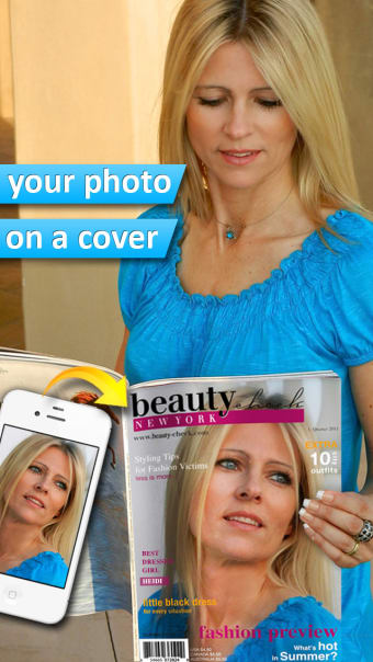 Photo2Cover - Create your own magazine cover