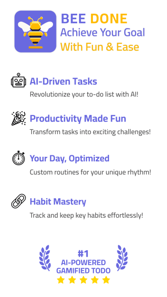 BeeDone: The Productivity Game