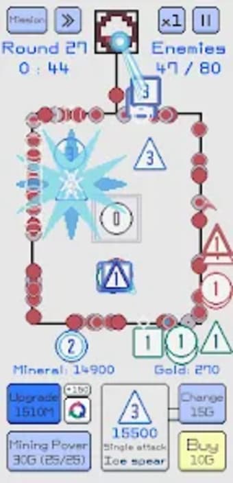 Random Pyramid Defense : pixel