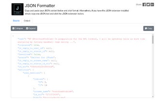 JSON Formatter