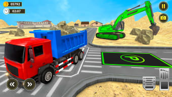 Heavy Excavator Dump Truck 3D