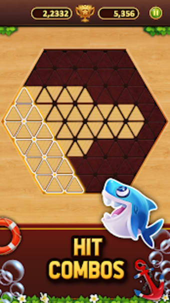 Trigon Wood: Triangle Block Puzzle