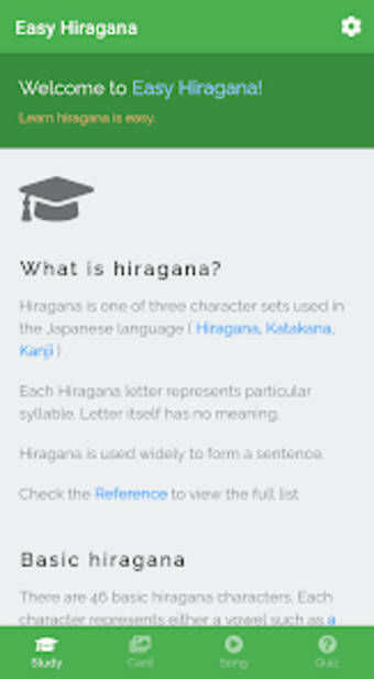 Hiragana Easy - Japanese