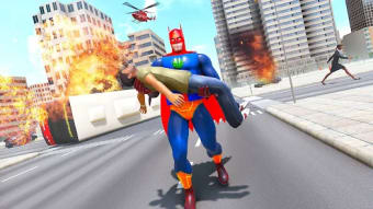 Bat SuperHero City Rescue Game