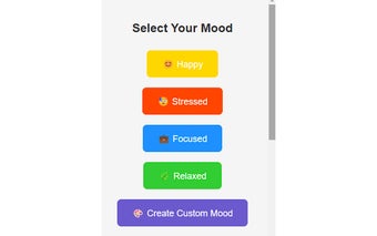 Mood-Based Browser Customizer