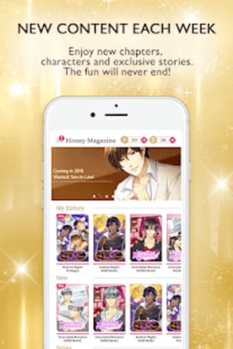 Honey Magazine - Free otome dating sim
