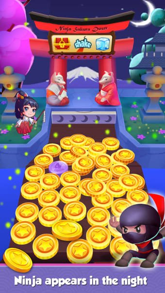 Coin Mania: Ninja Sakura Dozer