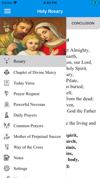 Holy Rosary.