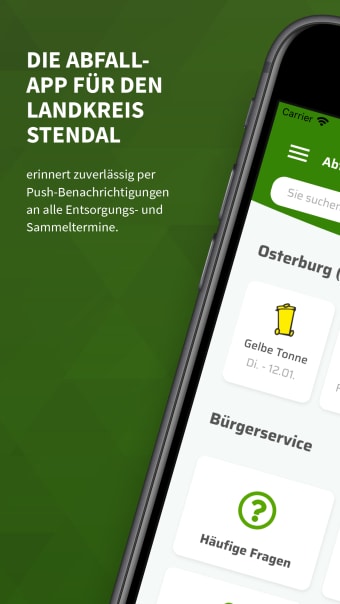 Abfall-App Landkreis Stendal