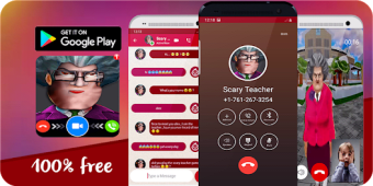 video call from scary teacher