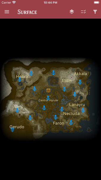 Tears Map