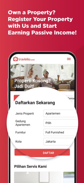 Travelio: Sewa ApartemenRumah APK for Android - Download