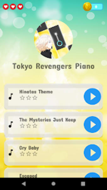 Tokyo Revengers Piano Tiles