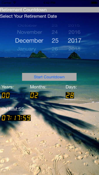 My Retirement Countdown App