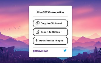 Export ChatGPT Conversation