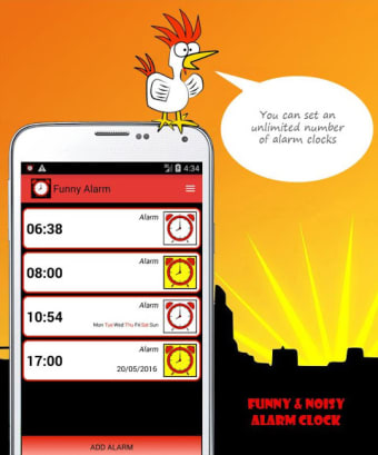 Funny & Noisy Alarm Clock