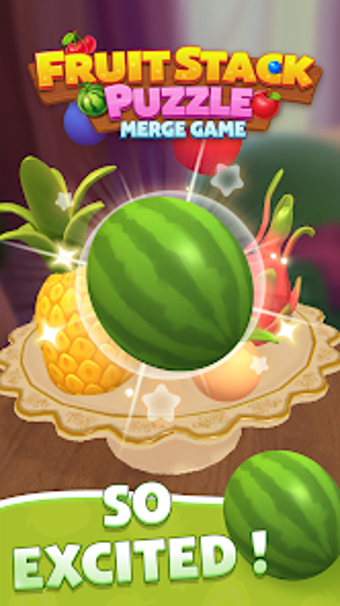 Fruit Stack Puzzle: Merge Game