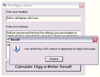 Digg-a-meter