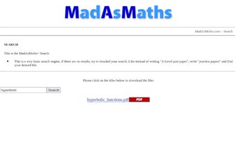 Search For MadAsMaths