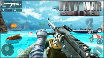Navy War Shoot 3D - Gunner Warfare Shooter