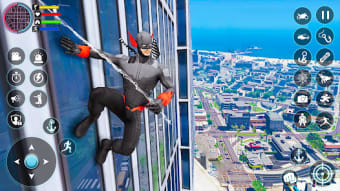 Miami Rope Hero: Spider Games