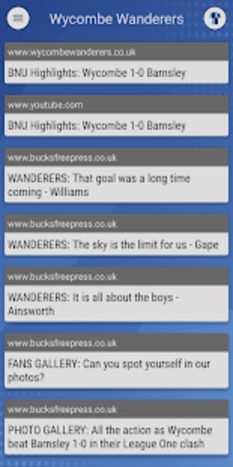 EFN - Unofficial Wycombe Wanderers Football News