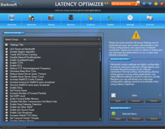 Latency Optimizer