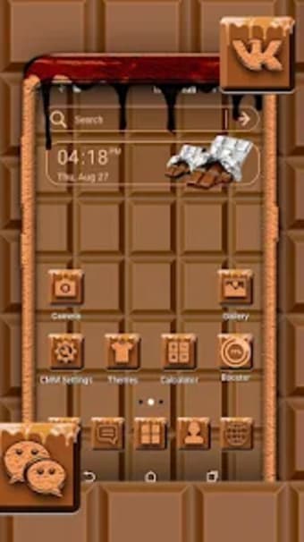 Chocolate Bar Theme Launcher