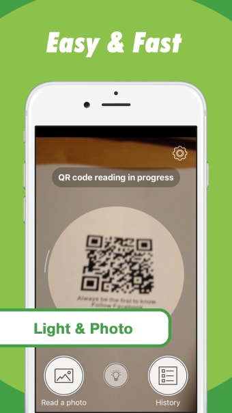 QR code reader - Easy Scanning