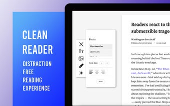 Clean Reader - Read without distractions