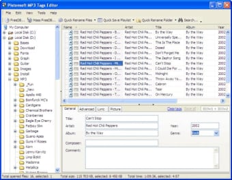 Pistonsoft MP3 Tags Editor