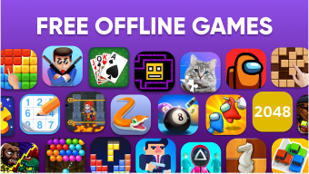 Fun Offline Games - No WiFi