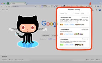 Github trending