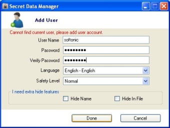 Secret Data Manager