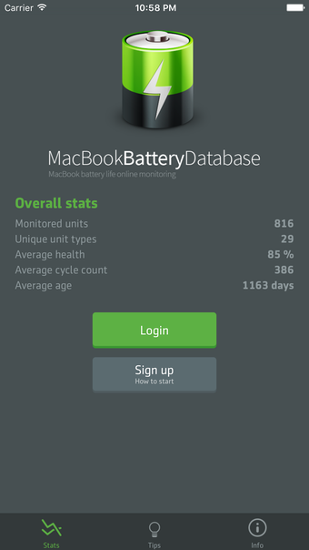 MBBDB  MacBooks battery life