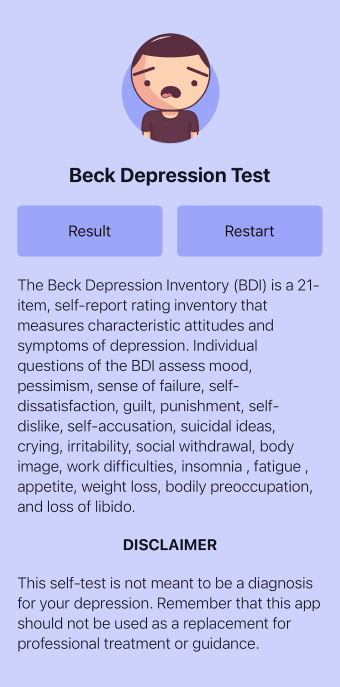 Beck Depression Test