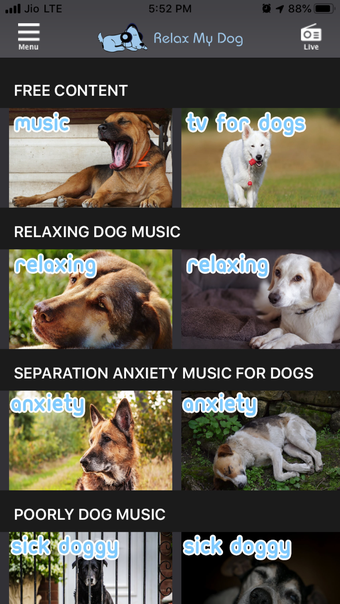 RelaxMyDog - Relaxing Music TV