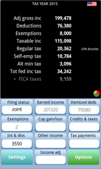 TaxMode: income tax calculator & planner for USA