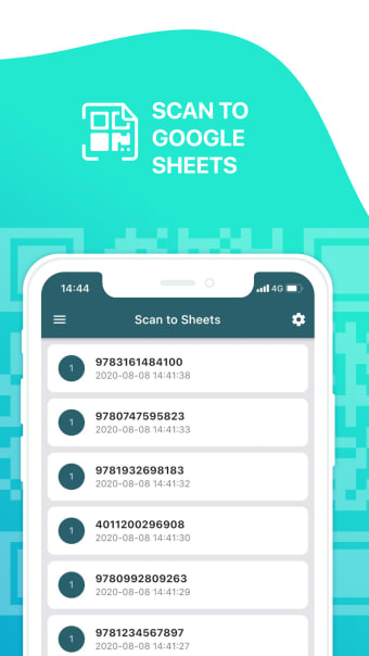 Scan to Sheets - QR  Barcode