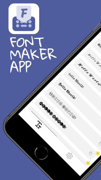 Fontmaker: Custom Keyboard App