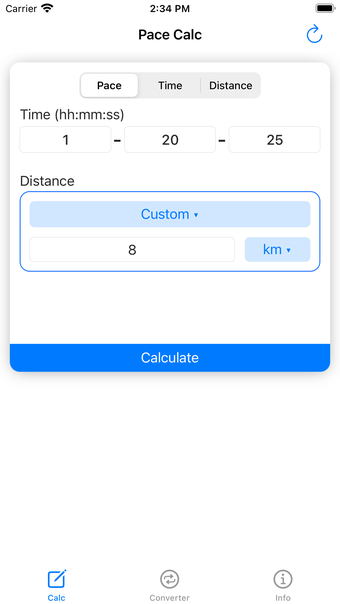 Pace Calculator - Running Calc