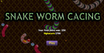 snake worm cacing