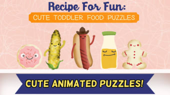 Kids Cute and Fun Food Puzzles