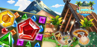 Island of Jewels: Aloha  Match3 puzzle