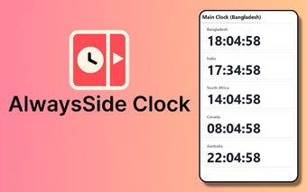 AlwaysSide Clock