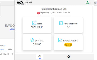 E2A Tool - EWOQ time tracker and more...