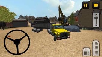 Construction Truck 3D: Asphalt