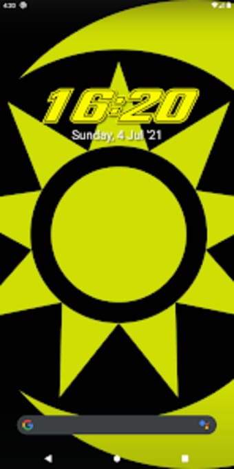 VR46 Clock  Live Wallpapers