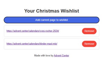 Your Christmas Wishlist by Advent Center