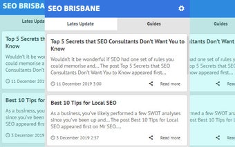 SEO Brisbane - Latest News Blog Update